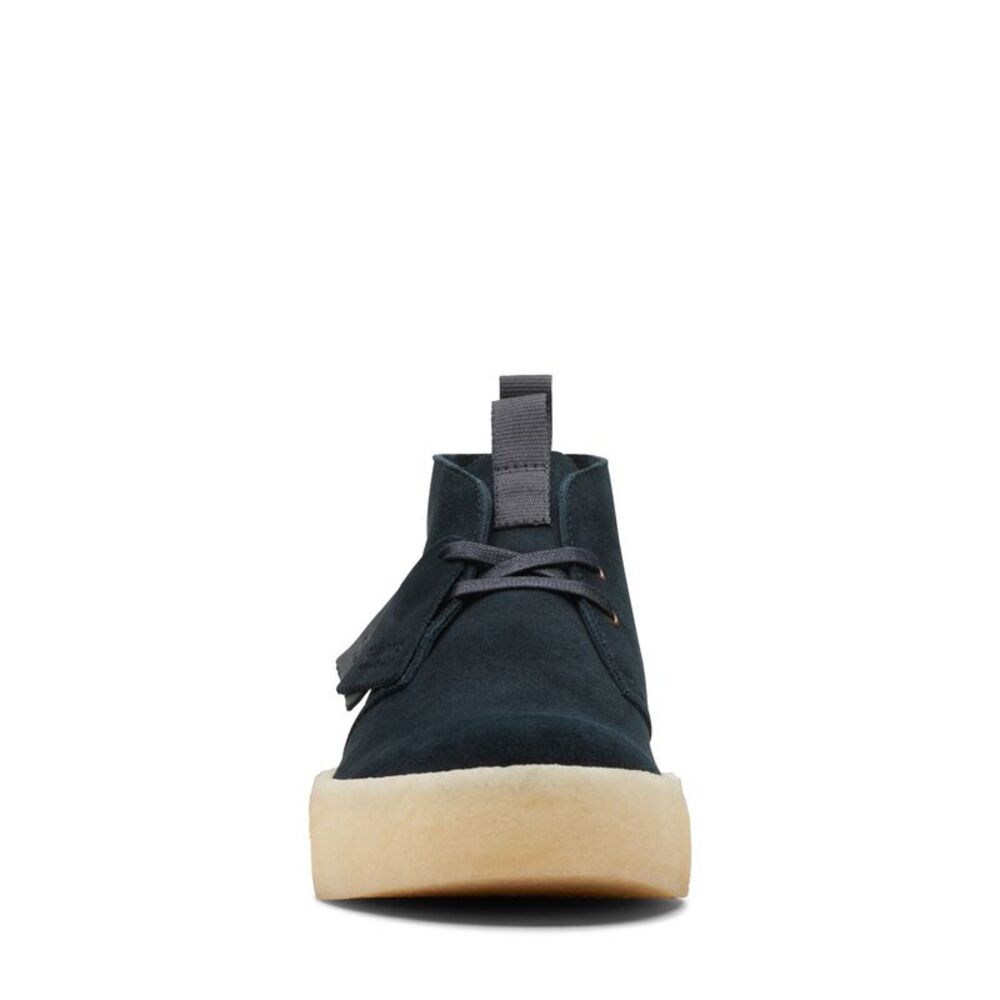 Clarks Mens Desert Cup Black Boots (NWT) - Picture 3 of 6